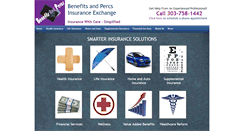 Desktop Screenshot of benefitsandpercs.com