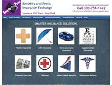 Tablet Screenshot of benefitsandpercs.com